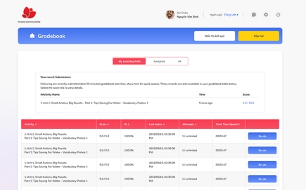 Tạo bài tập dễ dàng, đa dạng hình thức